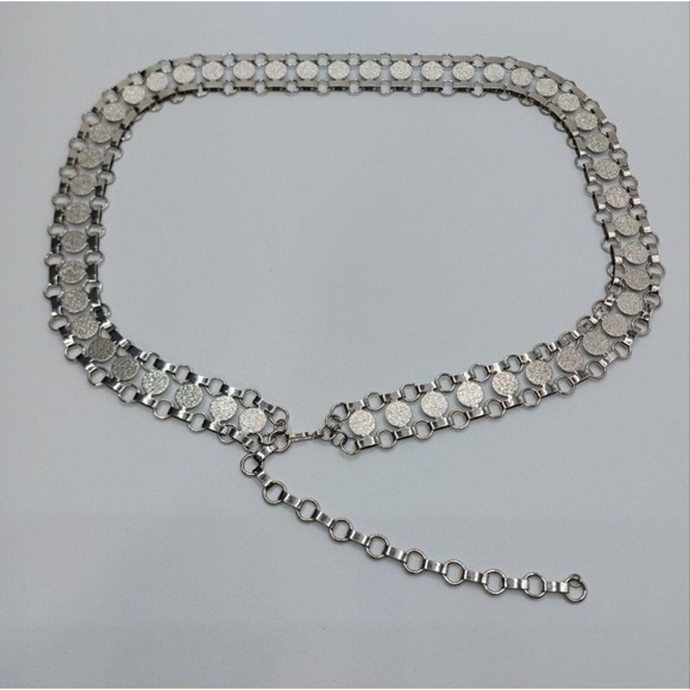Sarah Coventry Silver Chain Belt